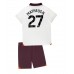 Manchester City Matheus Nunes #27 Barnkläder Borta matchtröja till baby 2023-24 Kortärmad (+ Korta byxor) Billigt